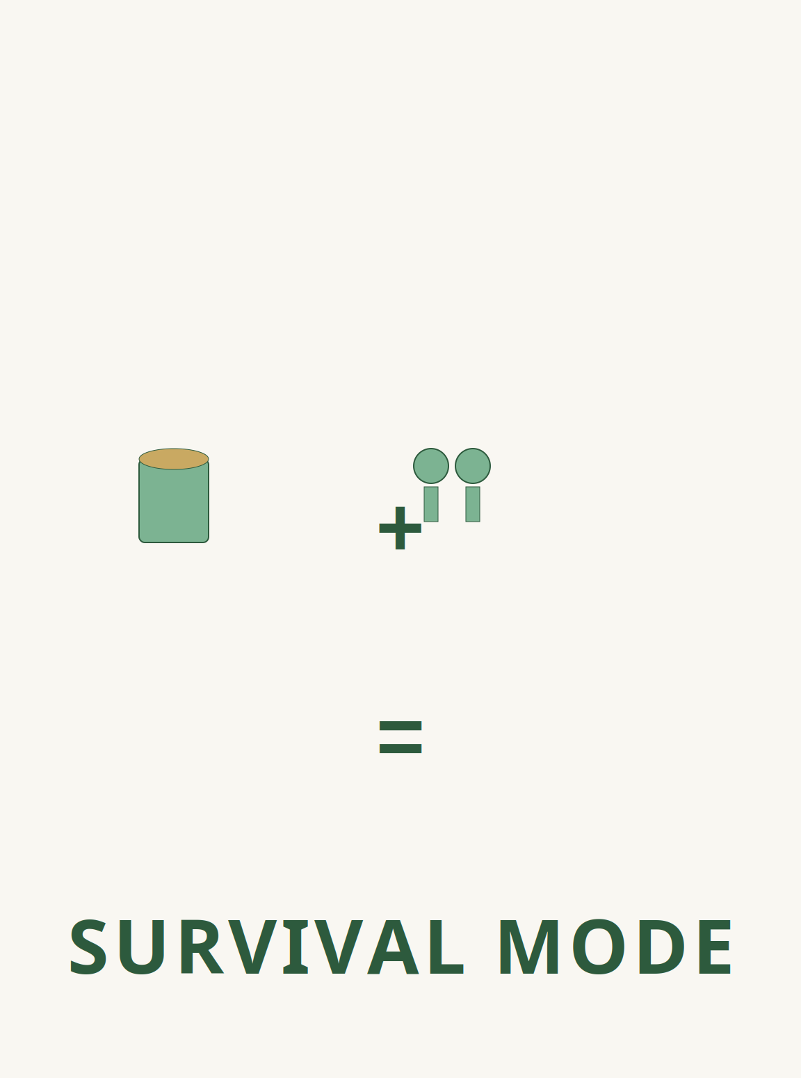 T-shirt "Café + Enfants = Mode Survie" - Humour Maman